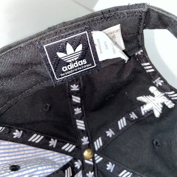 Adidas Black Adjustable Hat - Picture 10 of 10